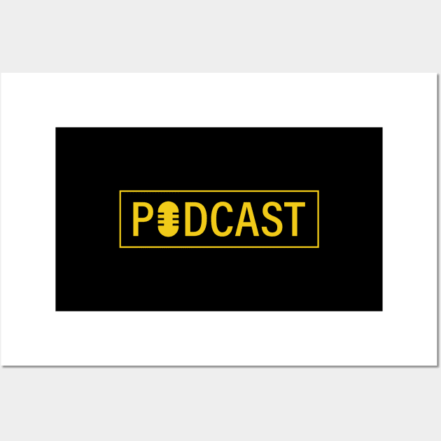 PODCAST Wall Art by encip